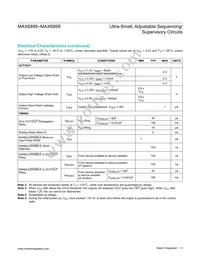 MAX6898PAZT+T Datasheet Page 3