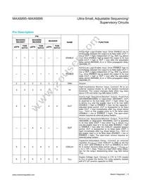 MAX6898PAZT+T Datasheet Page 5