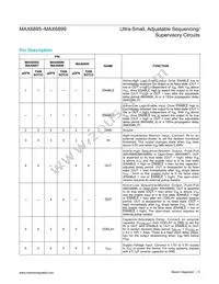 MAX6899PALT+T Datasheet Page 5