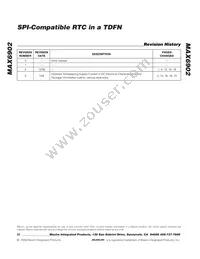 MAX6902ETA+T Datasheet Page 20