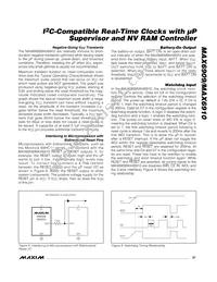 MAX6909EO33+T Datasheet Page 21