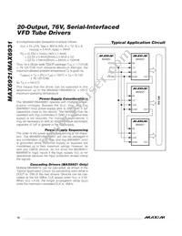 MAX6931AUI+T Datasheet Page 10