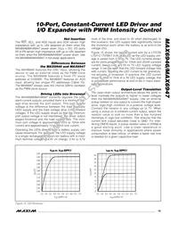 MAX6946ATE+ Datasheet Page 19