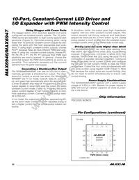 MAX6946ATE+ Datasheet Page 20