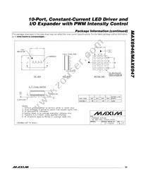 MAX6946ATE+ Datasheet Page 23