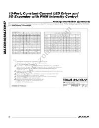 MAX6946ATE+TG071 Datasheet Page 22