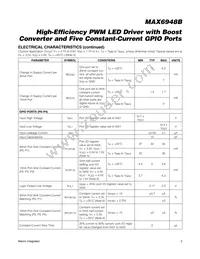 MAX6948BGWA+T Datasheet Page 3