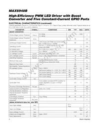 MAX6948BGWA+T Datasheet Page 4