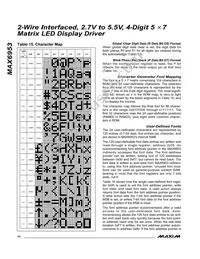 MAX6953EAX+T Datasheet Page 14