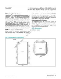 MAX6957AAX/GG8 Datasheet Page 20