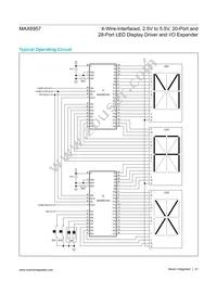 MAX6957AAX/GG8 Datasheet Page 21