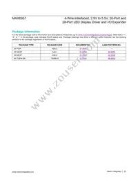 MAX6957AAX/GG8 Datasheet Page 22