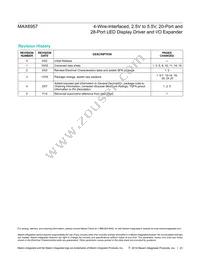 MAX6957AAX/GG8 Datasheet Page 23