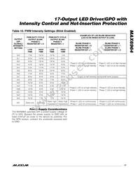 MAX6964ATG+TGC1 Datasheet Page 17