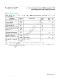 MAX6967ATE+ Datasheet Page 4