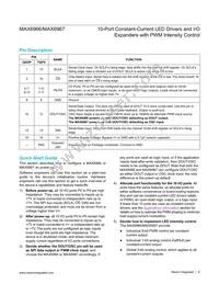 MAX6967ATE+ Datasheet Page 6