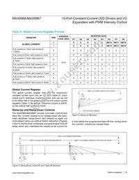 MAX6967ATE+ Datasheet Page 18