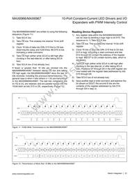 MAX6967ATE+ Datasheet Page 23