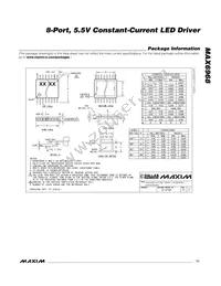 MAX6968AAE+T Datasheet Page 11