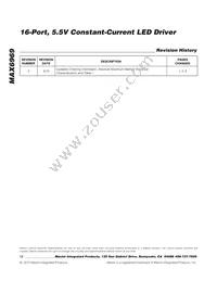 MAX6969AWG+T Datasheet Page 12
