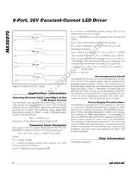 MAX6970AUE+T Datasheet Page 8