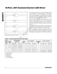 MAX6971AUG+T Datasheet Page 8