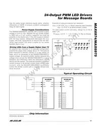 MAX6975ATL+T Datasheet Page 21