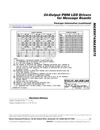 MAX6975ATL+T Datasheet Page 23