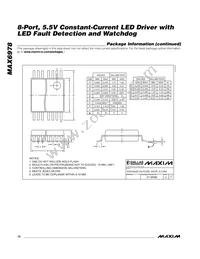 MAX6978APE+ Datasheet Page 12