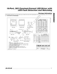 MAX6983AUG+T Datasheet Page 11