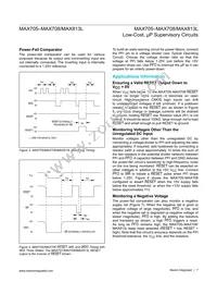 MAX706C/D Datasheet Page 7