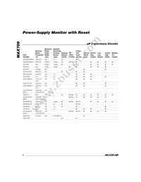 MAX709LESA+TG002 Datasheet Page 6