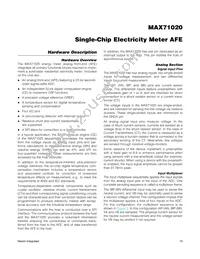 MAX71020AEUI+ Datasheet Page 10