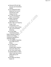 MAX71334LECQ+ Datasheet Page 2