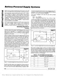 MAX714CPE Datasheet Page 8