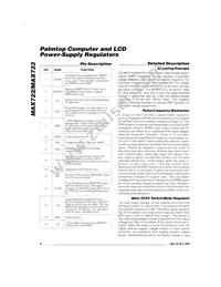 MAX722CSE+T Datasheet Page 6