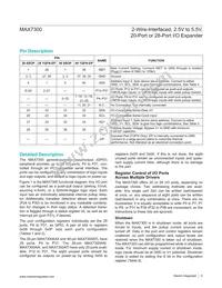 MAX7300ATI+T Datasheet Page 6