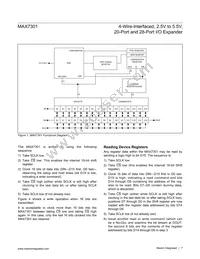 MAX7301AAX+T Datasheet Page 7