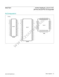 MAX7301AAX+T Datasheet Page 15