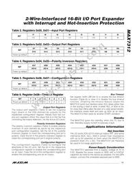 MAX7312AWG+T Datasheet Page 11