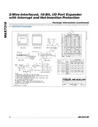 MAX7318AUG+TG069 Datasheet Page 16