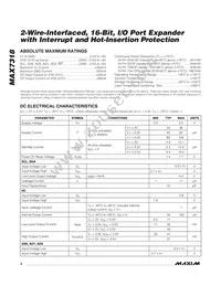 MAX7318AWG+T Datasheet Page 2