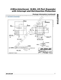 MAX7318AWG+T Datasheet Page 17