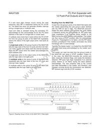 MAX7326ATG+T Datasheet Page 12