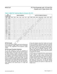 MAX7327AATG+T Datasheet Page 9
