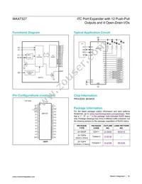 MAX7327AATG+T Datasheet Page 16