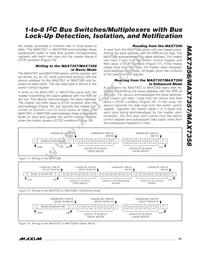 MAX7357EUG+T Datasheet Page 19