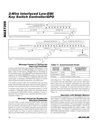 MAX7359BETG+ Datasheet Page 16