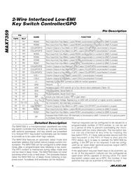 MAX7359ETG+TG104 Datasheet Page 6