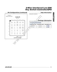 MAX7359ETG+TG104 Datasheet Page 19